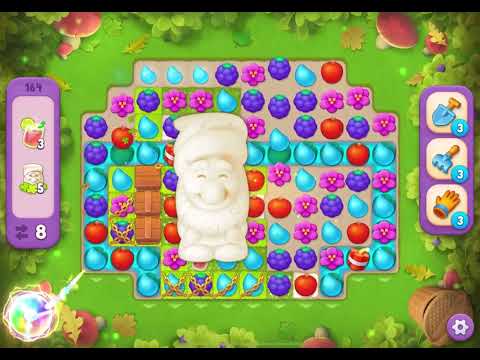 Gardenscapes Level 164 Super Hard