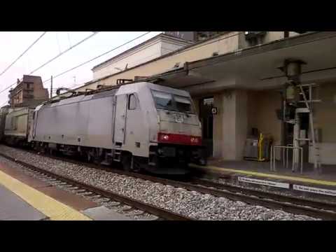 E186 908 XRAIL+merci intermodale - Monza 14/06/2017