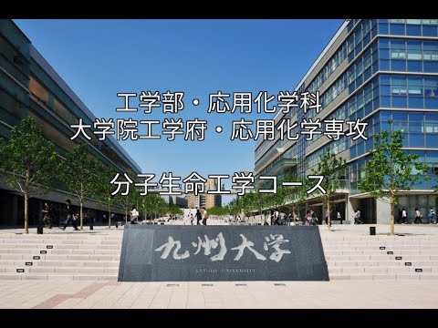 九州大学工学部オープンキャンパス2020（応用化学科　分子生命工学コース）