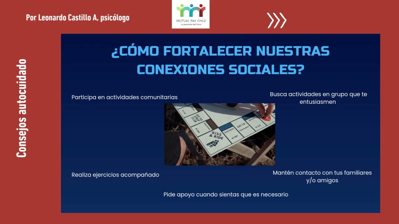 El poder de mantenerse acompañado | Cápsula de autocuidado Mutual Pax