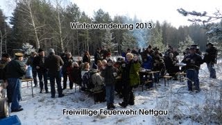 preview picture of video '2013 Winterwanderung mit Grünkohlessen in Nettgau'