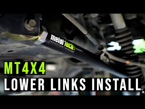 Lower Link installation for GX460, GX470, 4Runner, FJ Cruiser, and Land Cruiser