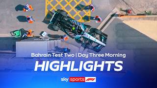 Antonelli stops to bring out red flags | Bahrain Test Two | Day Three Morning Highlights