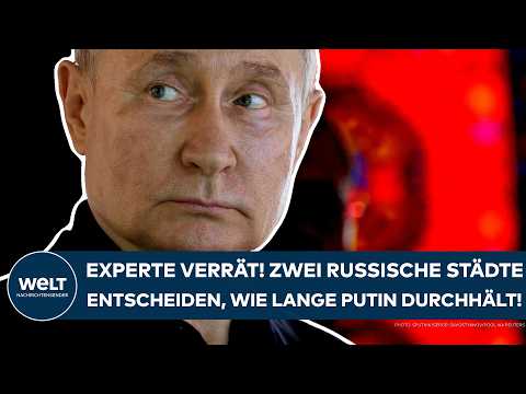 UKRAINE-KRIEG: Experte verrät! Zwei russische Städte entscheiden, wie lange Putin durchhält!