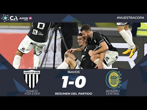 16avos: Chaco For Ever 1 - Rosario Central 0