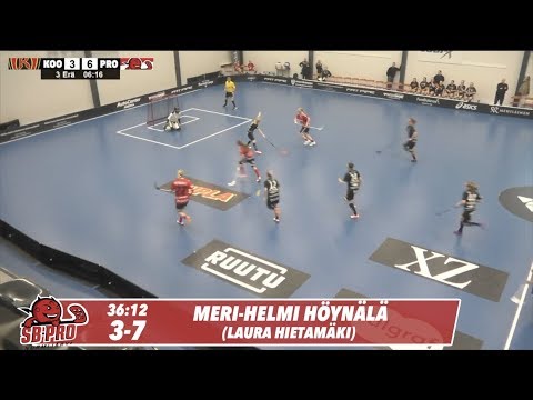 Maalikooste: Suomen Cup, Koovee Naiset vs. SB-Pro (20.11.2019)