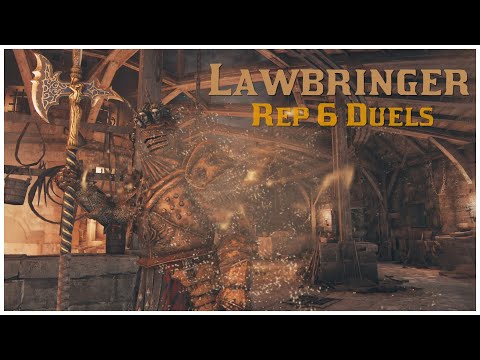 PATHETIC || For Honor || Lawbringer Rep 6 Duels
