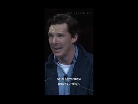 Benedict Cumberbatch - "Just Do" (Türkçe altyazılı)