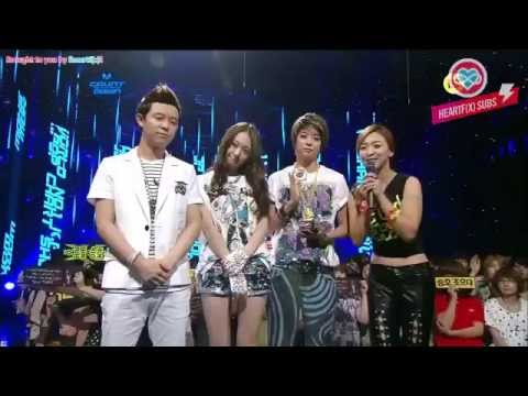 [HeartfxSubs] 120705 Mnet M!Countdown Previous Week's Winner - f(x) (ENG)