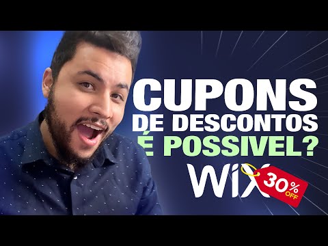 CUPONS DE DESCONTOS na Wix É Possível