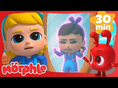 MILA VS MILA!? It's Mirror Mila Mayhem! 😮 | Morphle 3D Kids Cartoons | Moonbug Kids After School