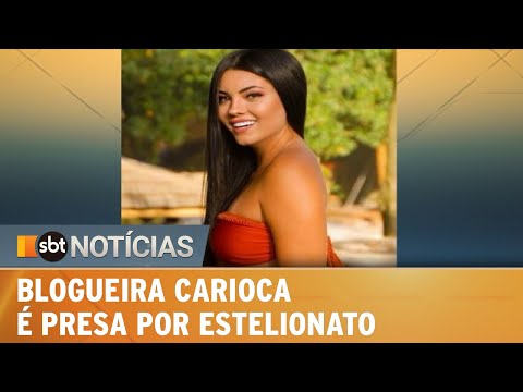 Blogueira Rayane Figliuzzi é presa por acusações de estelionato no RJ | SBT Notícias (14/02/22)
