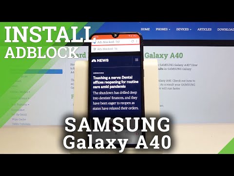 How to Install AdBlock on SAMSUNG Galaxy A40 – Activate AdBlock