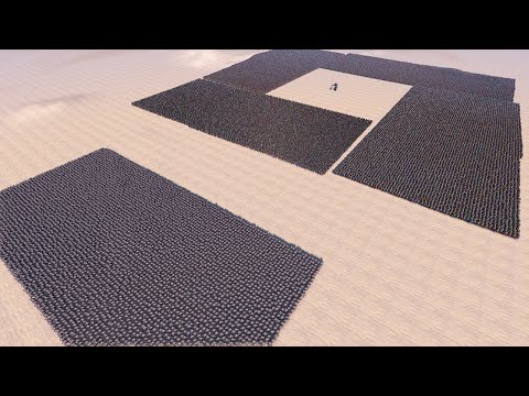 Orc Armies Try to Rescue Giant Ogre from 60,000 Romans - Ultimate Epic Battle Simulator