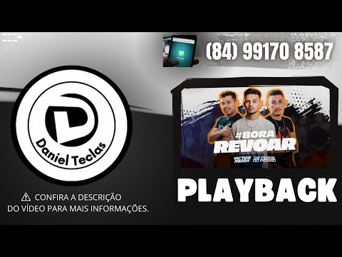 PLAYBACK | BORA REVOAR | OS FERAS DO PISEIRO & VICTOR MEIRA | PISEIRO 2024 @danielteclasplaybacks