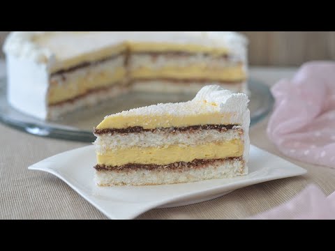 Extremely delicious coconut cake, I have been praising it for years.