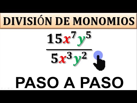 DIVISION DE MONOMIOS SUPER FACIL Y BIEN EXPLICADO