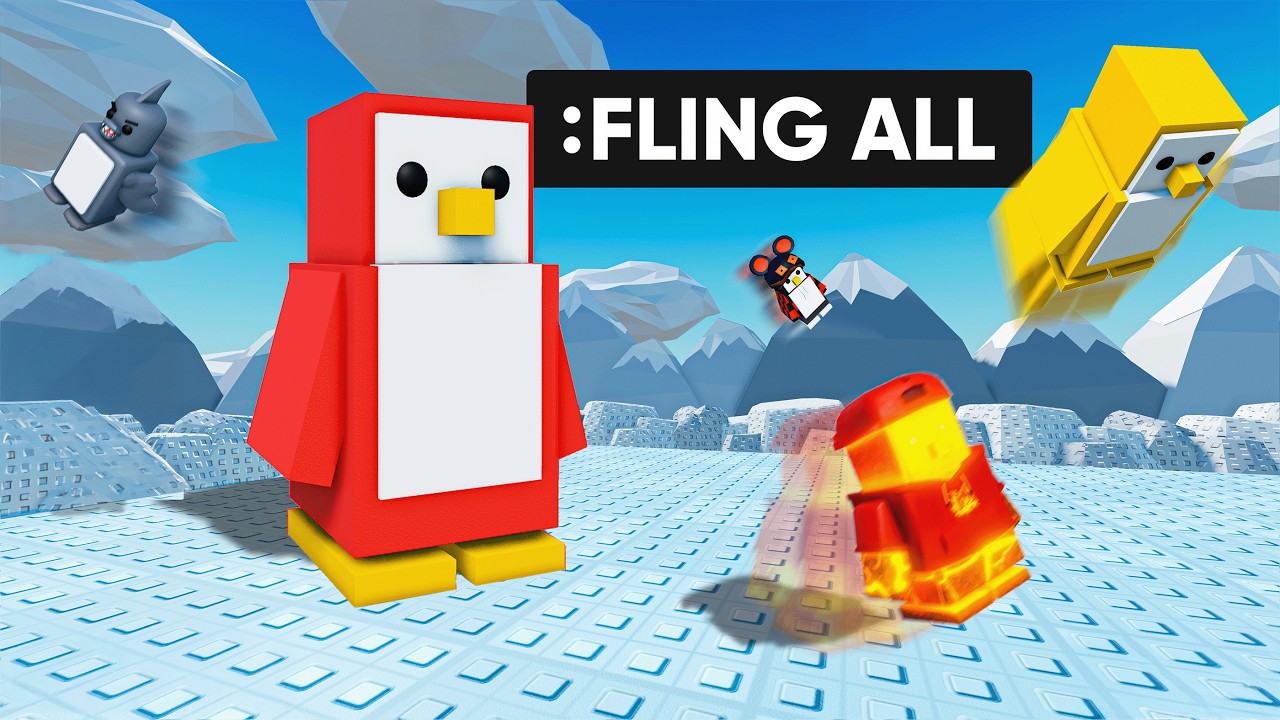 Knockout 🐧 ROBLOX FUNNY MOMENTS (ADMIN COMMANDS)