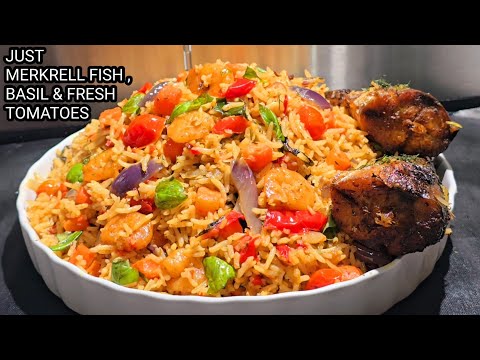 Fresh Chopped Tomatoes Jollof Rice This recipe will drive you crazy ! #recipe #cooking