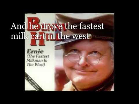 Benny Hill - Ernie (The Fastest Milkman In The West) (with lyrics)