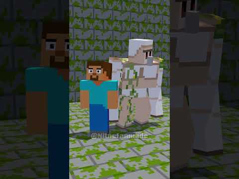 Steve And Mikey & JJ Running Away From Lever Trap!