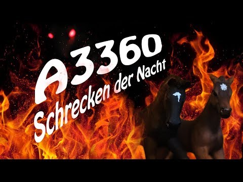 A3360 - Schrecken der Nacht (GRUSELIGER Modellpferdefilm)