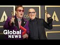 Oscars 2020 Elton John Says Original Song Win Is For Musical Partner Bernie Taupin