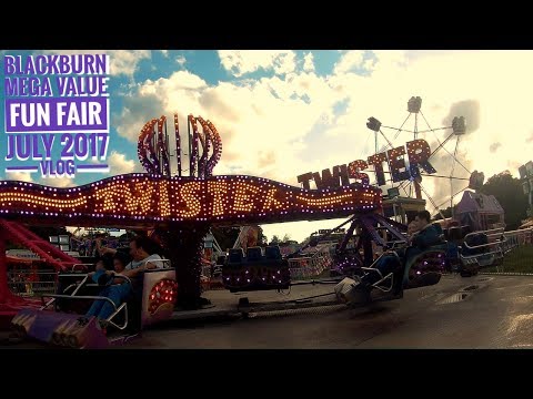 Mega Value Fun Fair ¦ Blackburn ¦ July 2017 ¦ Vlog