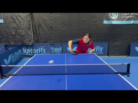 Butterfly Training Tips with Rachel Wang - Banana Backhand Flip