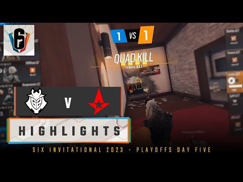 G2 vs ASTRALIS | Playoffs - Day Five | Six Invitational 2023