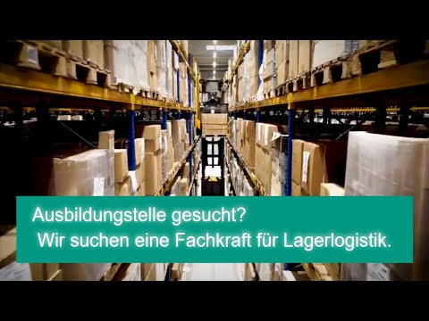 Ausbildung als Fachkraft für Lagerlogistik zum 01.08.2021: Wir suchen dich!