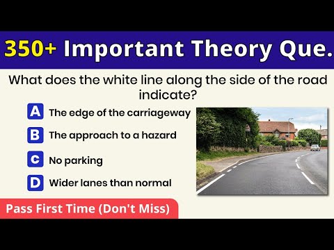 Theory Test 2026 UK | 350+ MOST Important Theory Questions | Pass First Time