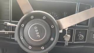 1989 Jeep Cherokee Pioneer Start Up and Ride Along