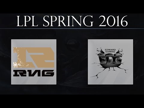 [LoL Highlights] RNG vs EDG G4 | RNG vs EDward Gaming G4 (23.04.2016) | LPL Spring 2016