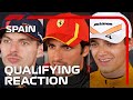 Drivers React After Qualifying | 2023 Spanish Grand Prix