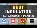 What S The Best Insulation For Sound Treatment Choose The Right Material For Your Absorption Panel