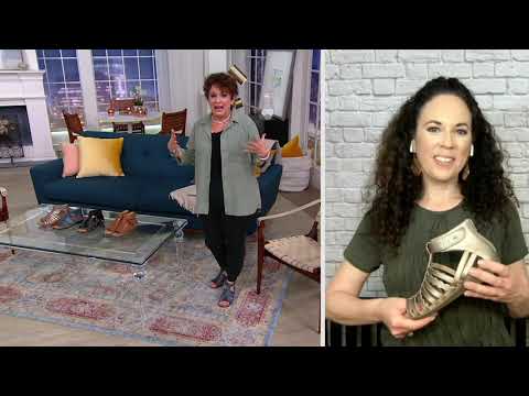 Earth Origins Leather Gladiator Sandals - Bevvy on QVC
