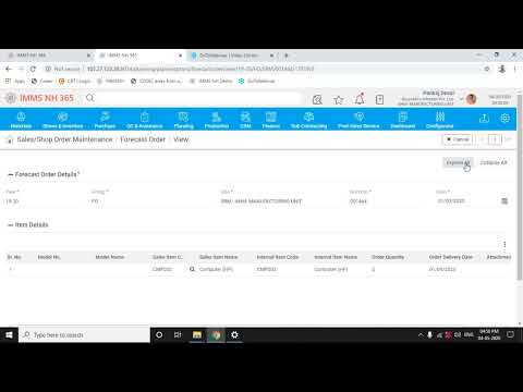 Material Requirement Planning in ERP- Part 1 with New Horizon ERP