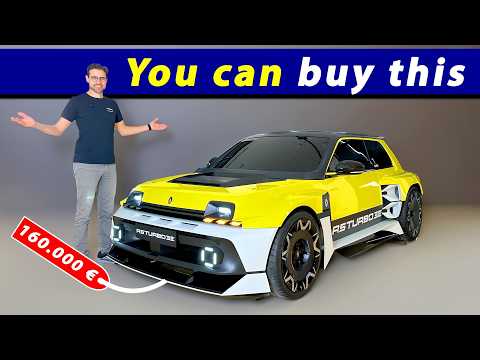 The Renault R5 Turbo 3E is a 160.000 Euro Super Hot Hatch! 😮