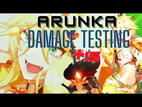 SHE IS SO BAD??? Arunka Damage Testing - Epic Seven