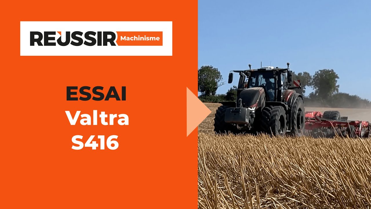 Essai du tracteur Valtra S416 : 