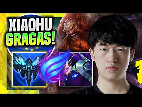 XIAOHU BRINGS BACK HIS ICONIC GRAGAS! - RNG Xiaohu Plays Gragas Top vs Gnar! | Season 11