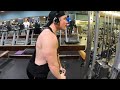 Training for big arms and 3D shoulders, and posing with an IFBB pro