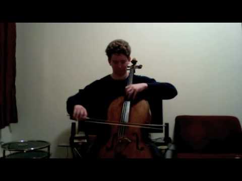 POPPER PROJECT #4: Joshua Roman plays Etude #4 for cello by David Popper