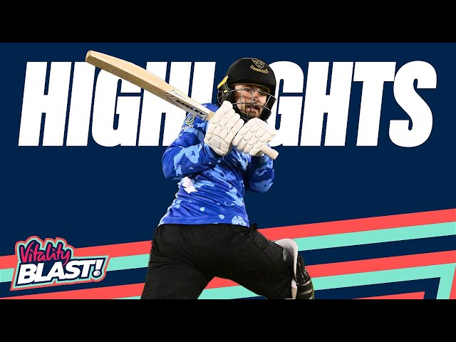 Thrilling Finish at Hove | Sussex v Hampshire – Highlights | Vitality Blast 2023