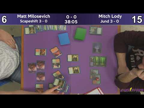 Matt Milosevich (Scapeshift) vs Mitch Lody (Jund) - Sunday Night Modern 12/23/18