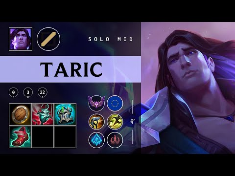 Taric Mid vs Zed - EUW Master Patch 25.22