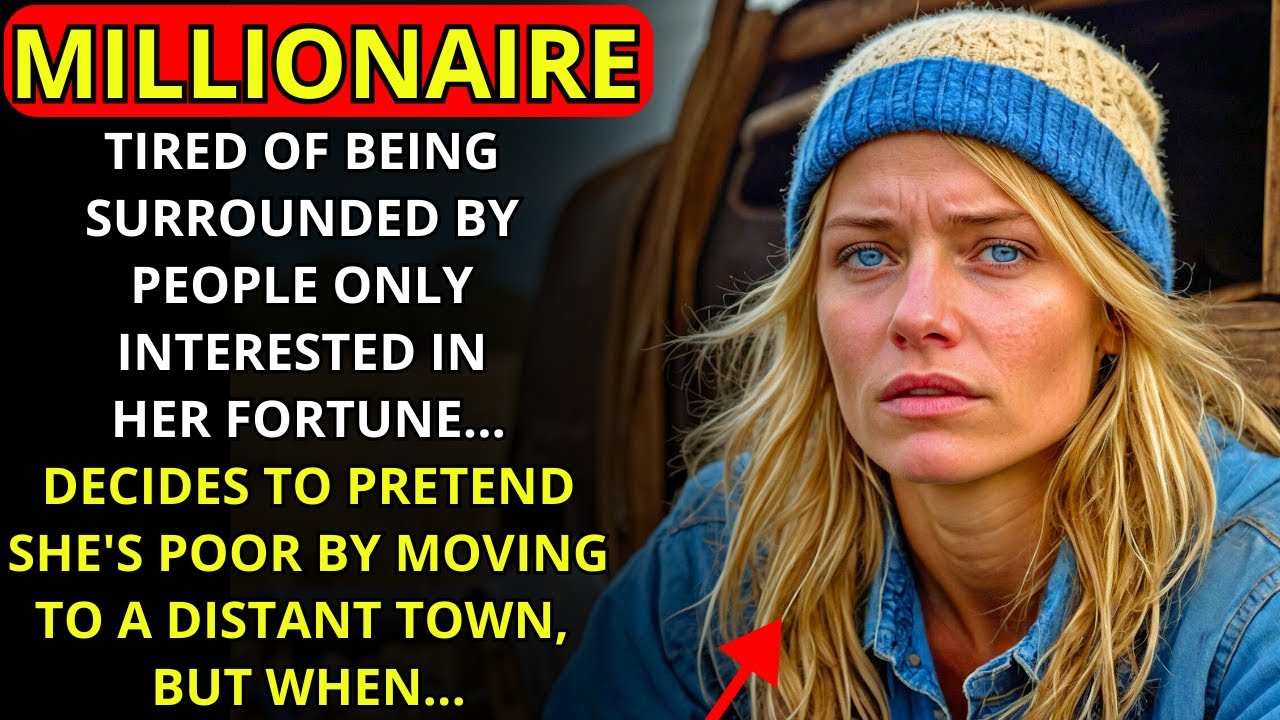 A MILLIONAIRE IS HUMILIATED WHILE PRETENDING TO BE POOR, BUT WHEN THEY SEE HER IN A LUXURY CAR...