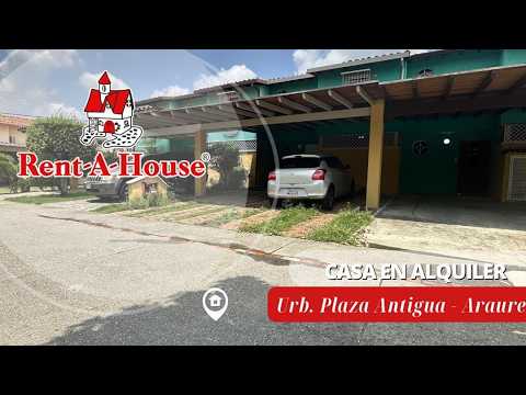 Casa en Alquiler Urbanizacion Plaza Antigua, Araure Portuguesa