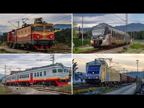 Trains in Montenegro 2025